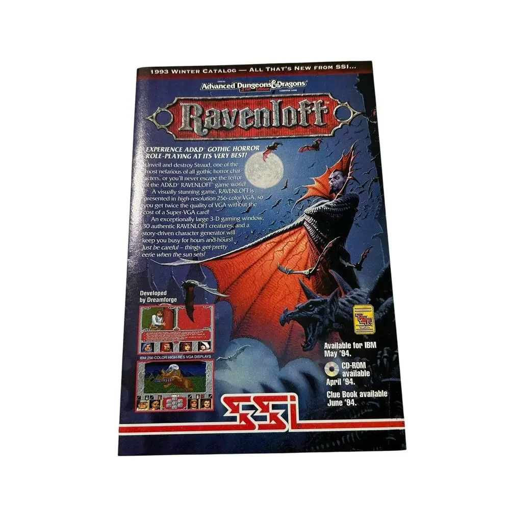 Dungeons And Dragons Fantasy Empires Computer Game BOX + Manuals ONLY NO GAME
